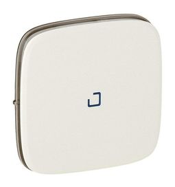 Клавиша для выключателей/переключателей и кнопок Valena Allure, одноклавишный, с подсветкой, с индикацией, цвет - жемчуг / перламутр