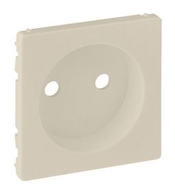 Накладка на розетку VALENA LIFE, без заземления, слоновая кость
