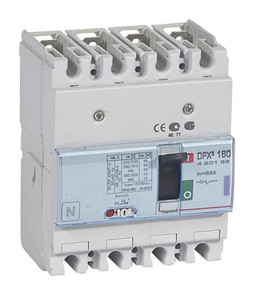 Силовой автомат DPX³, 50кА, 4P, 63А