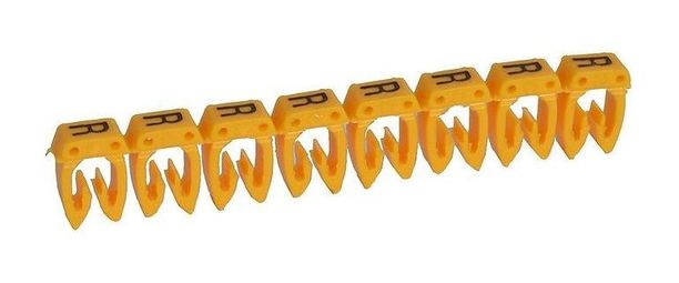 Маркер CAB 3 - для кабеля 0,15-0,5 мм² - заглавная буква R