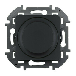 Светорегулятор поворотный INSPIRIA, 300 Вт, антрацит, 673793